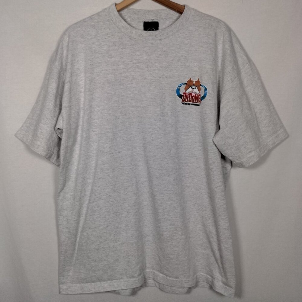 Vintage Da Dawg Shirt Men XL Gray One Dirty Dawg Monster Truck Rottweiler Dog - Picture 3 of 9